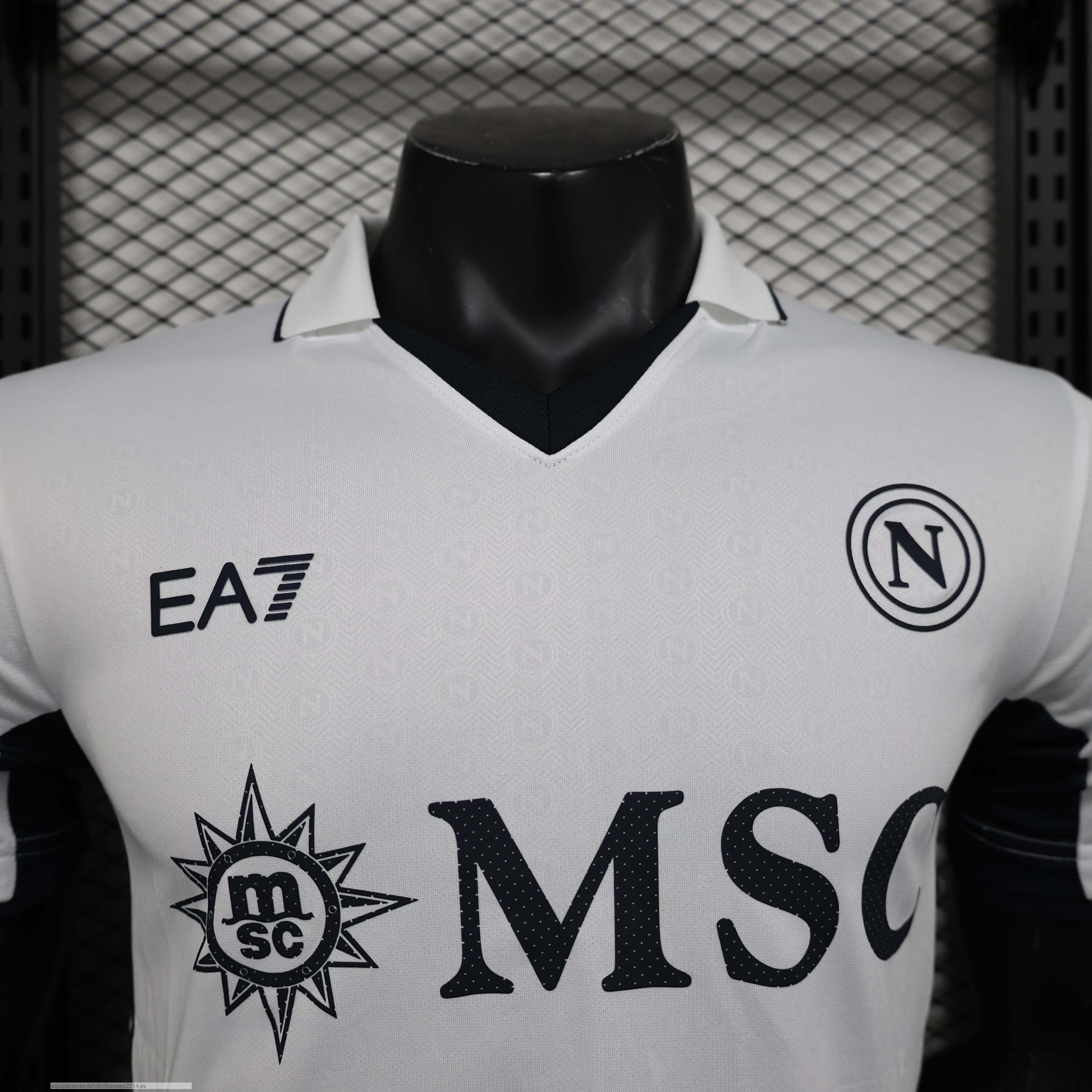 Nuevo 2ª Jugadores Camiseta Napoli 24/25 Blanco Baratas